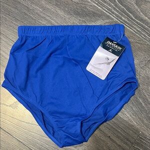 Danskin Royal Blue Athletic Trunks Style 87